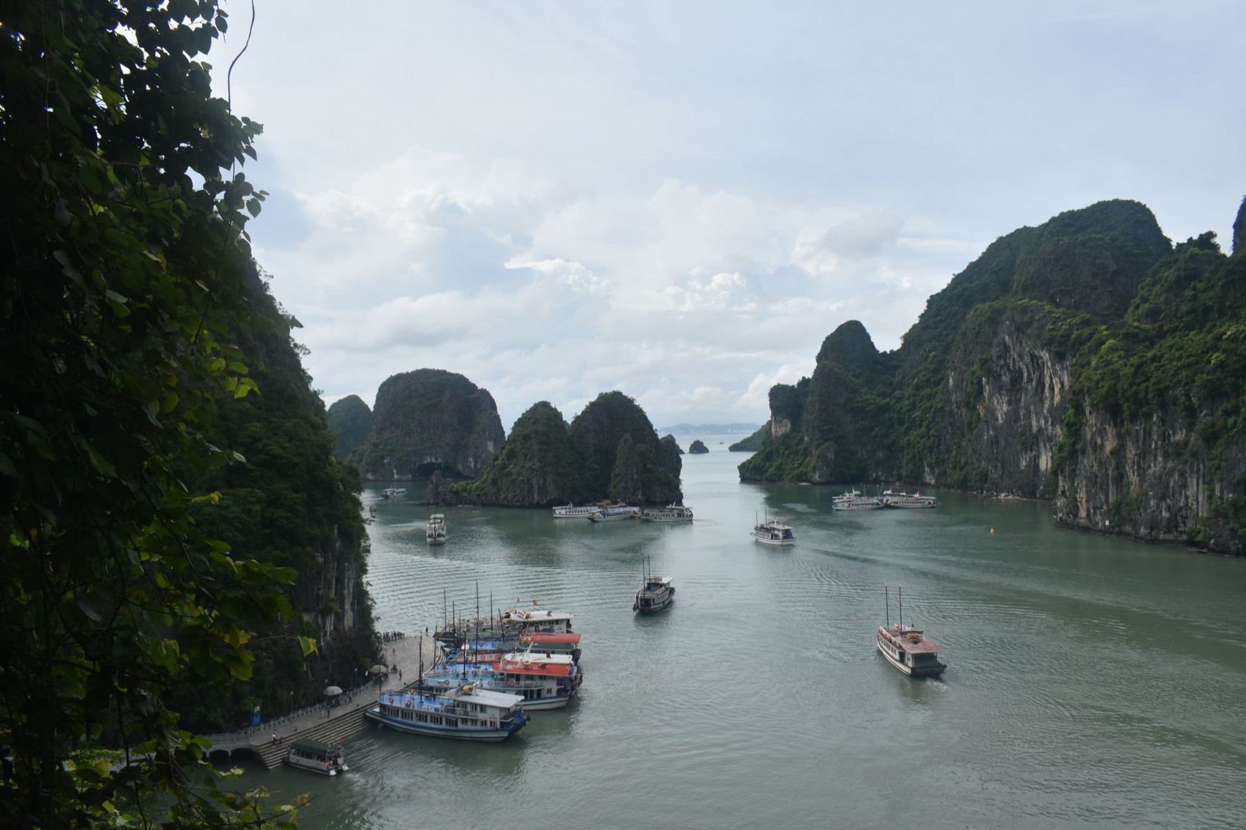 Ha Long Bay — Explore the stunning limestone islands and boats in Ha Long Bay, Vietnam.